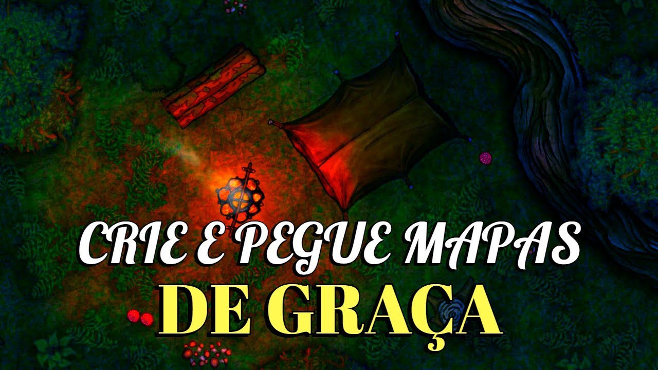 Crie e pegue (grátis) cenários e masmorras para seu RPG!!