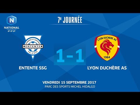 J7 : Entente SSG - Lyon Duchère AS (1-1), le replay