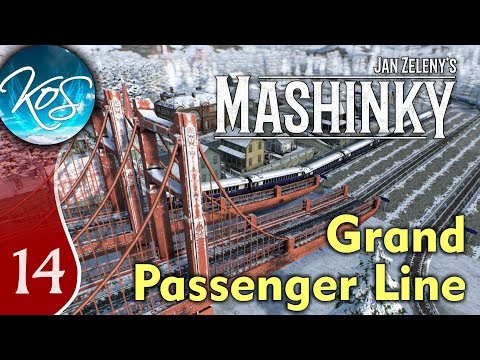 Mashinky Ep 14: GRAND PASSENGER LINE - 4th Era HARD MODE! - Let's Play, Gameplay
