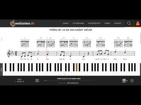 Pošol by ja do vas každy večar | Notissimo.sk