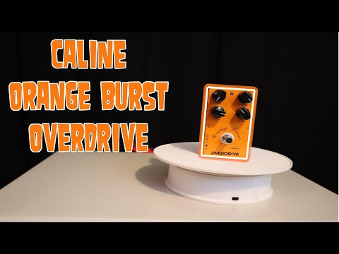 Caline CP 18 Orange Burst Overdrive Demo and Review
