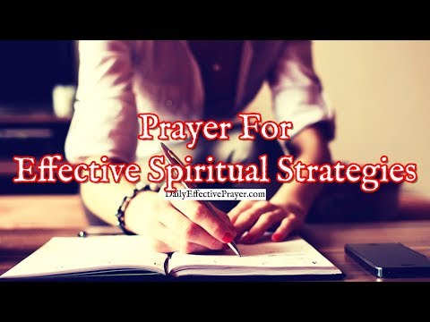 Prayer For Effective Spiritual Strategies To Destroy The Devil's Plans Video