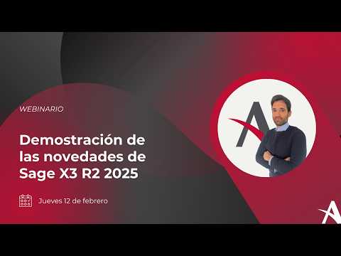 Demostraci�n de las novedades de Sage X3 R2 2025