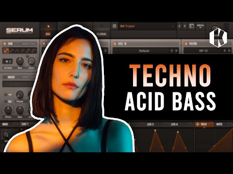 Techno Acid Bass Serum Tutorial [FREE Preset]