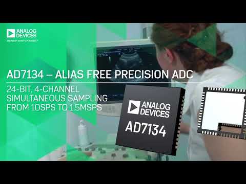 24-Bit, 4-Channel, 1.5 MSPS Precision Alias Free ADC