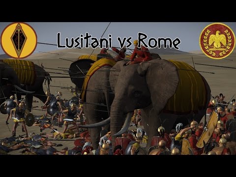 Total War: Rome II - Lusitani vs Rome | Online Battle #15