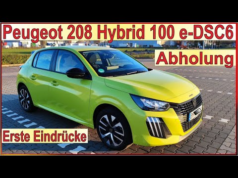 Peugeot 208 Hybrid 100 e-DSC6 - 2025 - Pickup & First Impressions - Hybrid Long-Term Test 2025 & ...