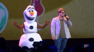 Josh Gad and Olaf perform &quot;In Summer&quot; at Frozen FANdemonium, D23 Expo 2015