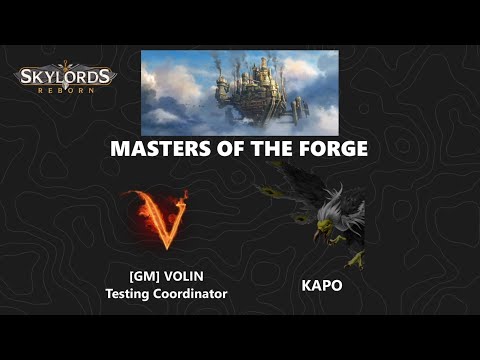Masters of the Forge #3: [GM] Volin, Testing Coordinator