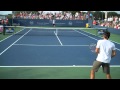 Federer Cincy Practice part 1.mov