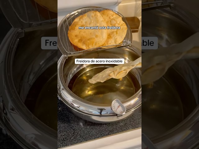 Vídeo relacionado con Kitchen Craft - Olla freidora con cesta (acero inoxidable)
