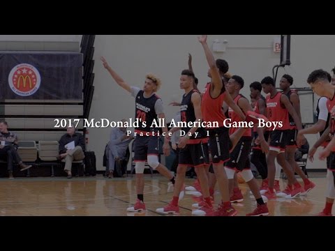 2017 McDonald's All American Boys Practice Day #1 - FULL HIGHLIGHTS