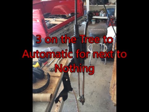 3 on the tree Steering Column Conversion to Automatic | 68 GMC