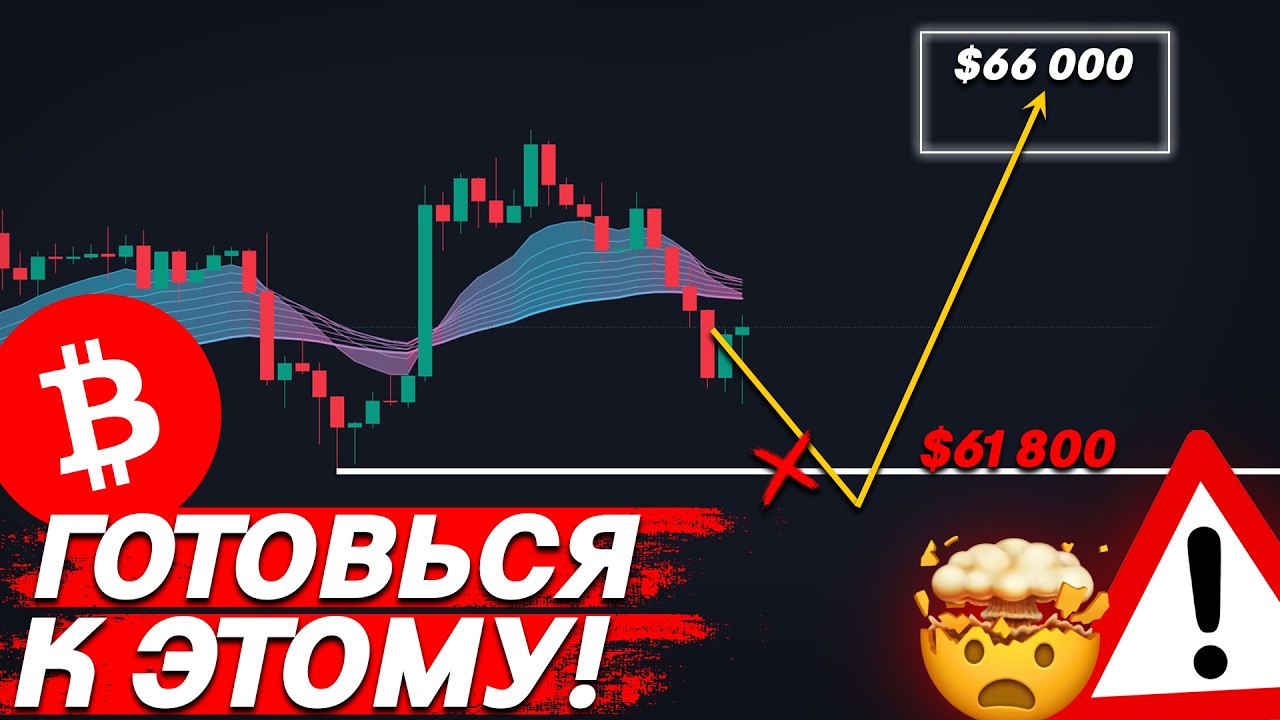 ❗️ВНИМАНИЕ, БИТКОИН – СКОРО НОВАЯ ЛОВУШКА!