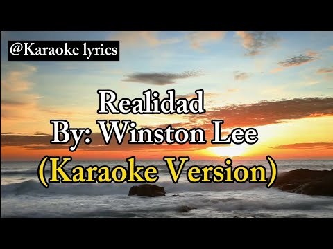 Realidad - Winston Lee (Karaoke Version) | Tune Core