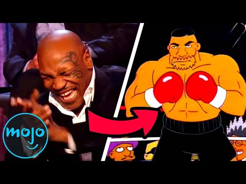 10位名人對《辛普森一家》模仿秀的反應 (Top 10 Celebrity Reactions To Simpsons Parodies)