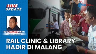PT KAI Hadirkan Layanan Kereta Sehat dan Perpustakaan Kereta di Stasiun Sumberpucung Malang