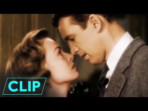 It's a Wonderful Life (1946) | Mary Woos a Stubborn George Bailey | James Stewart, Donna Reed
