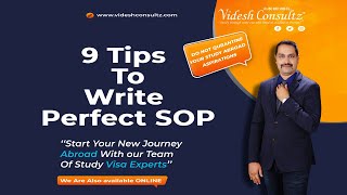 9 Tips to write perfect Statement of Purpose SOP | SOP Admission Universities