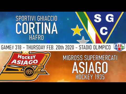 20200220 Master Round SG Cortina Hafro - Asiago Hockey