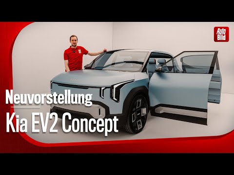 Kia Concept EV2: New entry-level electric car from Kia | Presentation with Sebastian Friemel