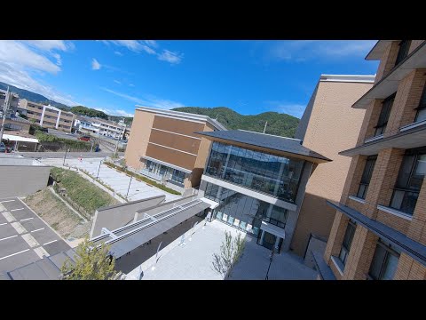 日本語日本文学科 マイクロドローンによるキャンパスツアー／京都橘大学
