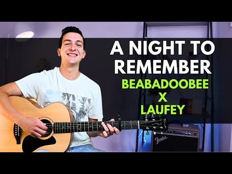 How to Play A Night to Remember (Beabadoobee and Laufey) Guitar Lesson | Guitar Tutorial