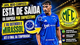 🚨 SAIU! JAPA DEIXA O CRUZEIRO e JÁ TEM NOVO CLUBE NA SÉRIE A!, ÚLTIMAS NOTÍCIAS DO CRUZEIRO