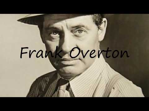 How to Pronounce Frank Overton?