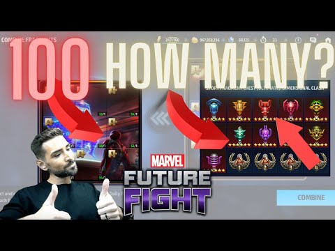 CAN WE FARM CTP's?? 100 COMBINES IN STORY MODE....HOW MANY?? MARVEL FUTURE FIGHT