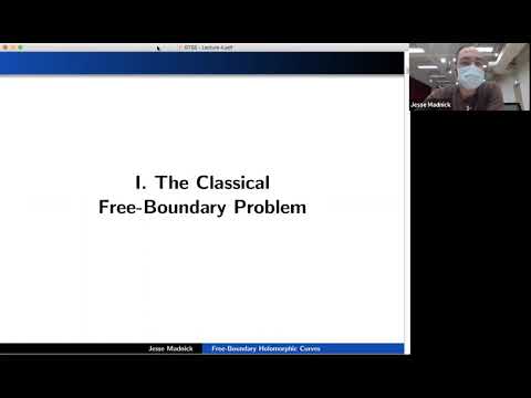 Jesse Madnick 4 - Free-Boundary Holomorphic Curves in Nearly-Kahler 6-Manifolds