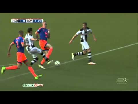 1-0 Zoran Švonja Goal Heracles Almelo 1-0 Feyenoord Holland Eredivisie - 20.04.2016