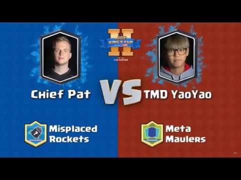 Chief Pat VS TMD Yao Yao | Clash Royale King’s Cup 2017 - $200,000 Clash Royale Tournament - Day 2