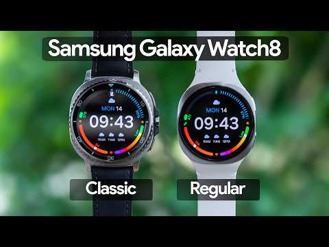 Galaxy Watch8 vs Watch8 Classic - Surprisingly Different! - YouTube