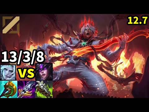 Viego Mid vs Syndra - EUW Challenger | Patch 12.7
