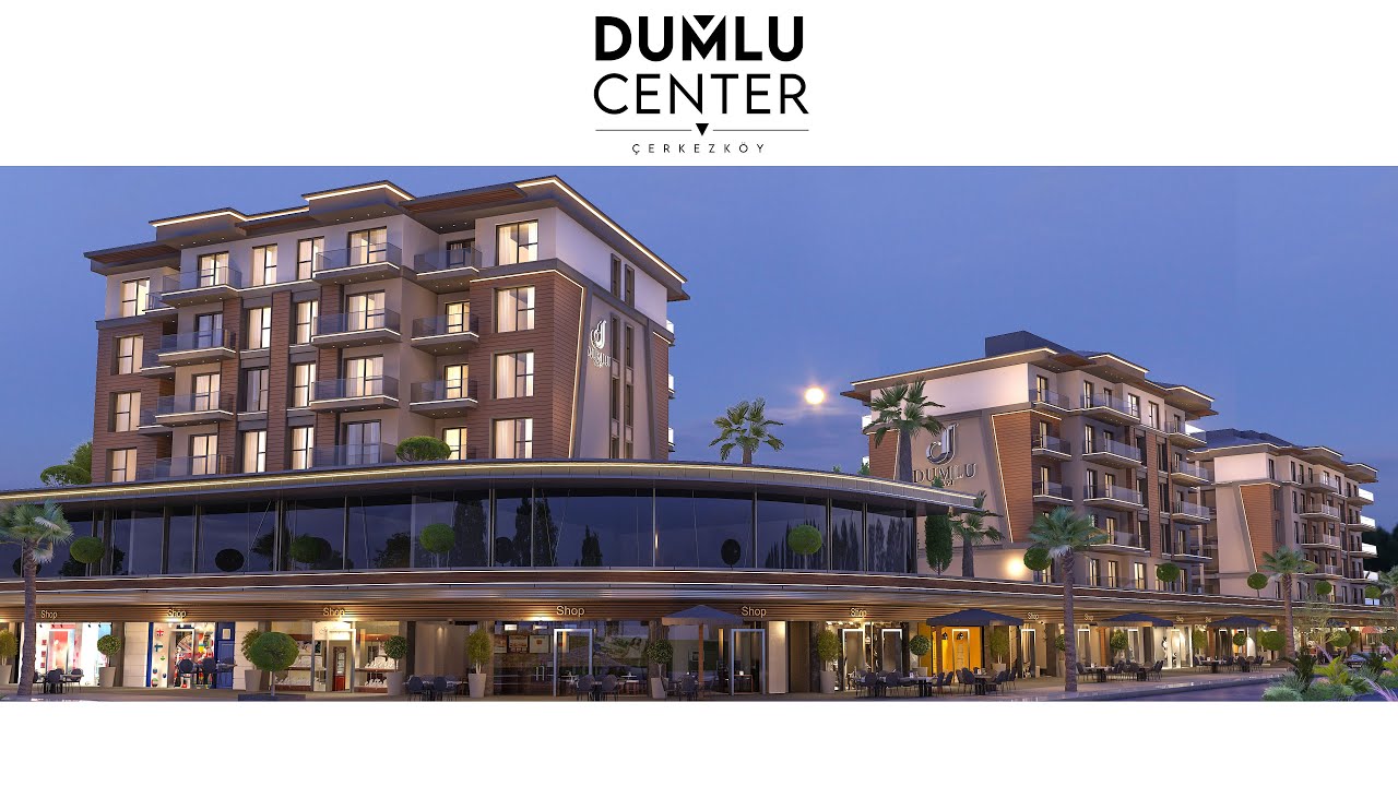 ÇERKEZKÖY TEPE BÖLGESİ - DUMLU CENTER TANITIM FİLMİ 2021 - DUMLU YAPI