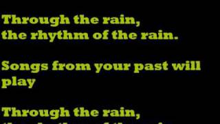 Rhythm of the rain with lyrics