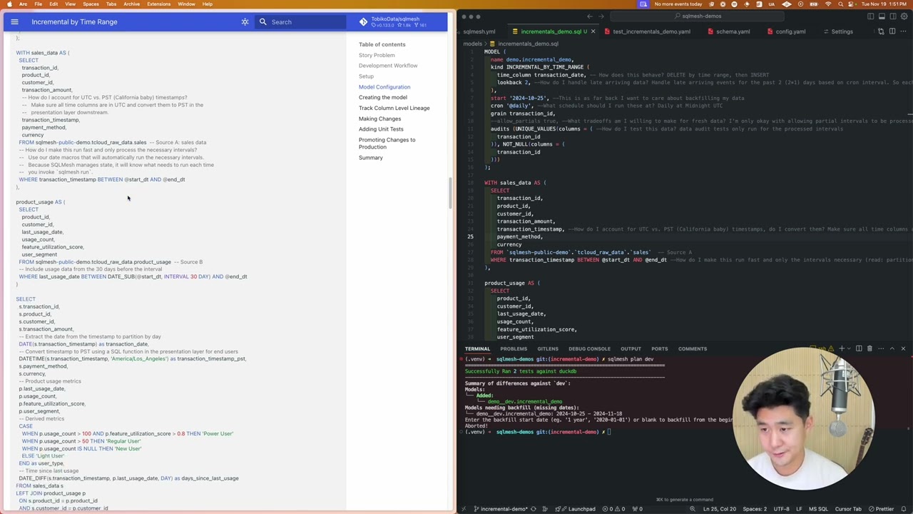 SQLMesh Full Workflow Demo