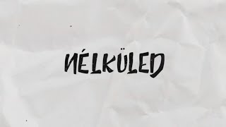 Nélküled - Halász Péter (Lyric Video)