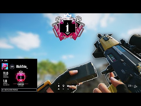 BEST CONSOLE PLAYER MAKING CHAMPIONS LOOK LIKE GOLDS + BEST SETTINGS-Rainbow Six Siege l Next Pil l