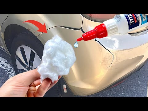 Es ist besser als Epoxid- und Flüssigschweißen! Ich habe gerade Watte und Kleber kombiniert ...