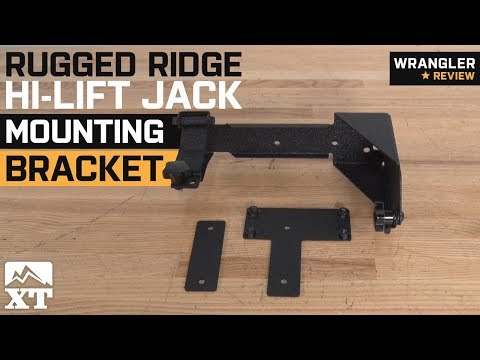 Jeep Wrangler JK Rugged Ridge Hi-lift Jack Mounting Bracket (2007-2018) Review
