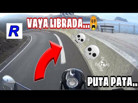 Casi me Mato☠️ yendo al paraíso🏝️…hago un «pata recto» moto BMW Racer de 1953