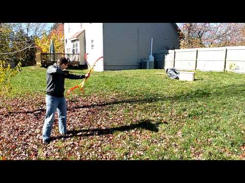 Shooting the Improved, Painted Double-Bow: The Firebat!