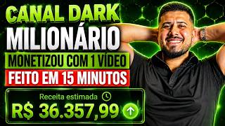 Como Criar um Canal Dark MindFul com IA que Monetiza Rápido e Ganhar Dinheiro com YouTube na Prática