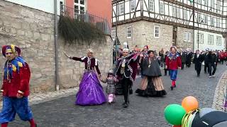 preview picture of video 'Karneval 2014 Treffurt — Kinderumzug'