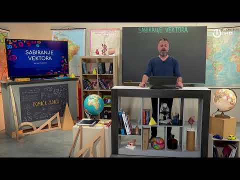 Domaća zadaća za 7. razred: Matematika - Sabiranje vektora