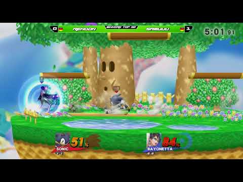 CCE:R - Rendon (Sonic) Vs. Samuuu (Bayo) - Winners Top 32 - Smash 4