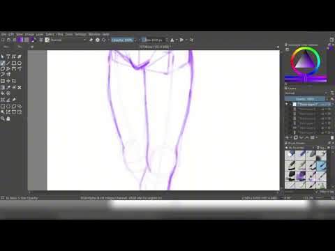 practicing legs