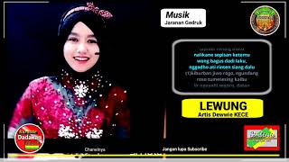 Download lagu LEWUNG - Jaranan Gedruk - Dewwie KECE - Duet karaoke boss. mp3